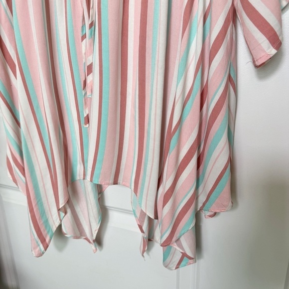 Torrid Babydoll Tunic Top Dolman Sleeve Women's Size 2 - Picture 6 of 14